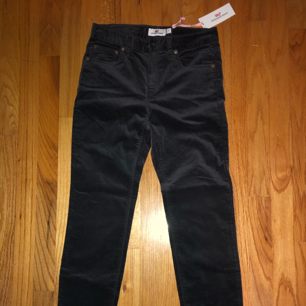 Vineyard Vines Condor Velvet High Rise Pants